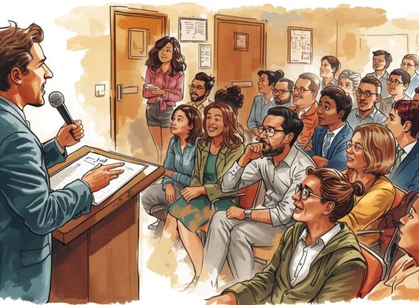 Public speaking workshop